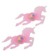JT Placă LED pentru bicicletă Unicorn, 60413